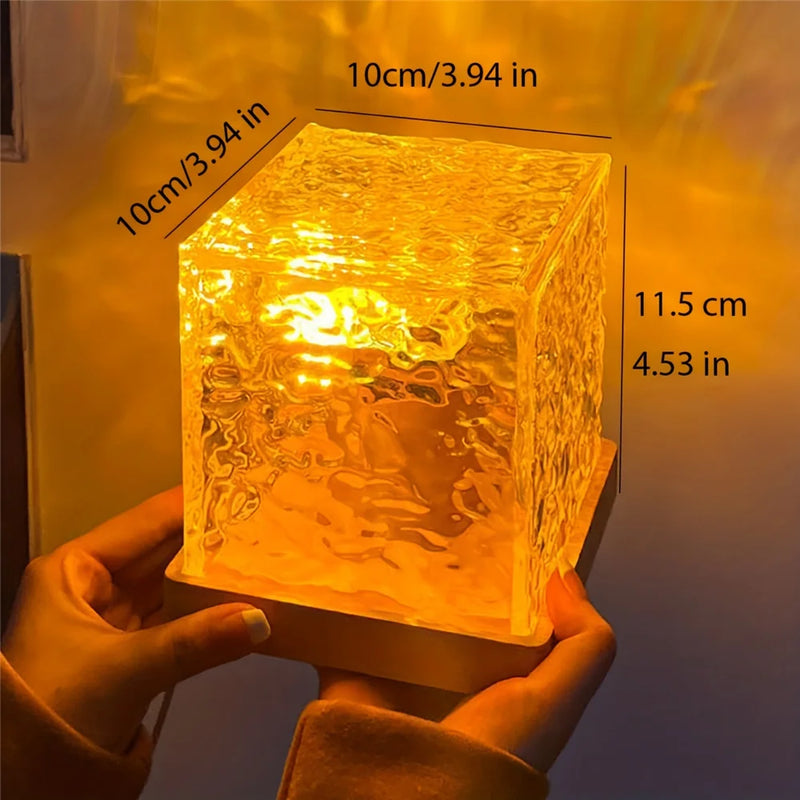 Luminária Cristal Mágico Aurora Boreal